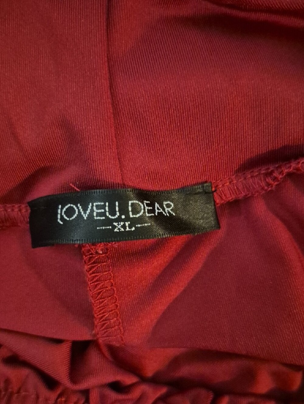 Women’s Wide-Leg Draped Palazzo Pants — Berry - Picture 5 of 6